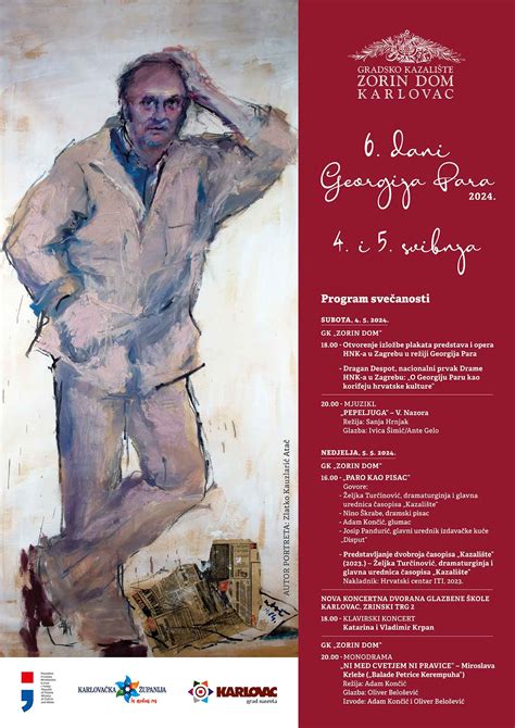 Zgodovinski plakat slovenske opere