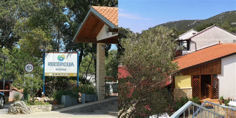 Panoramski pogled na Nerezine in turistično naselje Bučanje