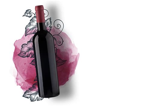 Steklenica vrhunskega vina ob dveh kozarcih