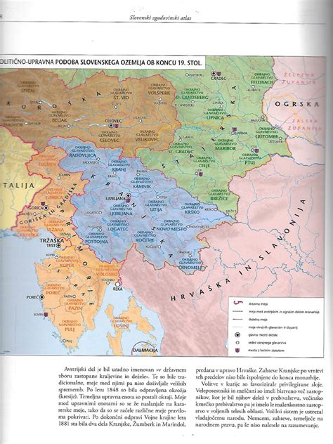 Zgodovinski zemljevid Ljubljanskega gradu