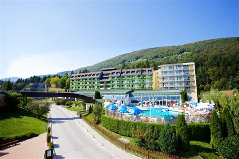 Notranjost savnskega centra v Termah Topolšica