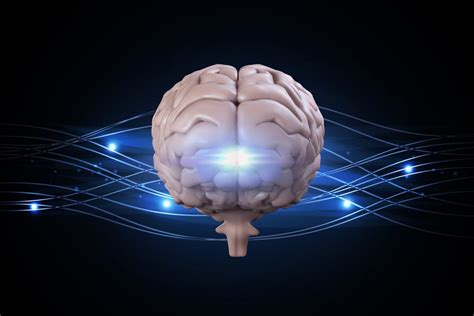 Slika možganov s svetlečimi povezavami, ki simbolizirajo nove ideje