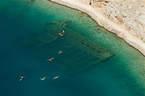 Potopljeni ostanki Kleopatrinih palač v Aleksandriji