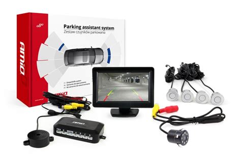 Diagram, ki prikazuje namestitev parkirnih senzorjev na odbijač