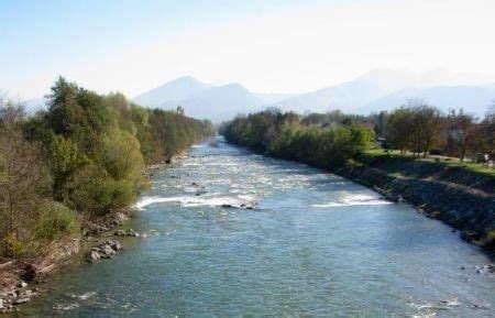 Reka Savinja v Zgornji Savinjski dolini