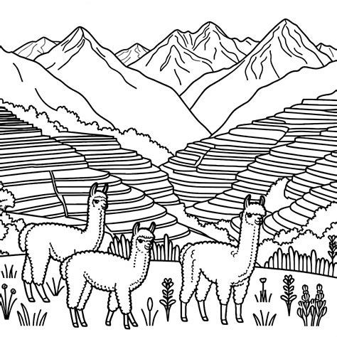 Andske gore s terasastimi polji