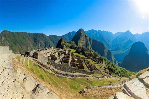 Panoramski pogled na Machu Picchu