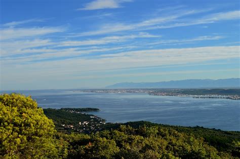 Panoramski razgled z vrha Veliki Bokolj na otoku Pašman