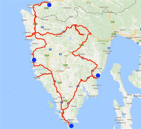 Zemljevid poti Ljubljana-Beograd