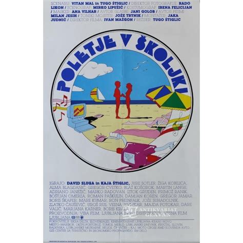 Plakat mladinskega filma Poletje v školjki