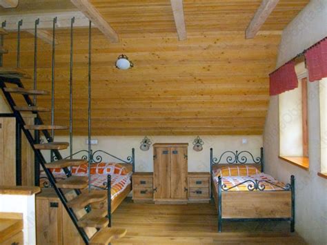 Notranjost enega od apartmajev v Hiši KOCKA