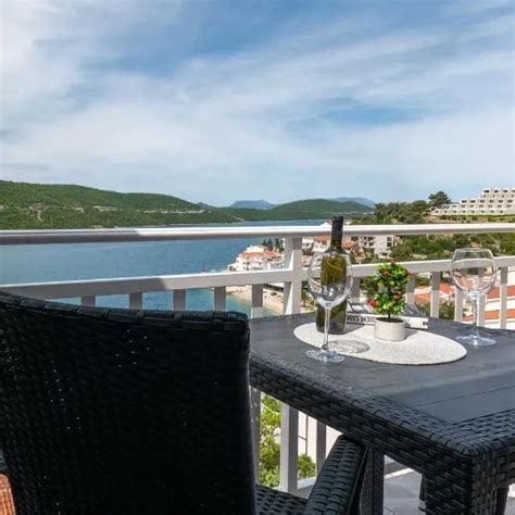 Neum waterfront with hotels and apartments