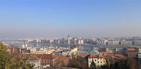 Panorama Budimpešte z Donavo