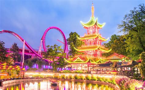 Pogled na park Tivoli