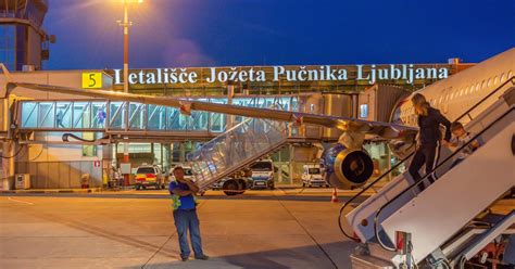 Star fotografija Letališča Ljubljana iz začetkov