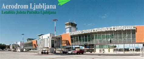 Shema dostopa do letališča Jožeta Pučnika Ljubljana