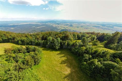 Fotografija Gorenjske pokrajine zgoraj nad Krvavcem