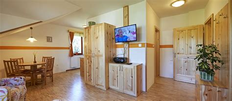 Notranjost apartmaja na kmetiji Gradišnik