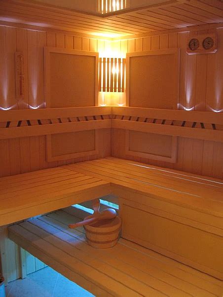 Notranjost Wellness Riviere s savnami