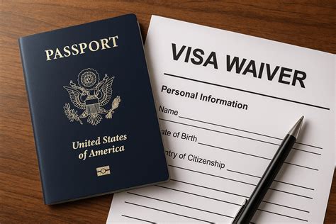 Zemljevid držav vključenih v Visa Waiver Program