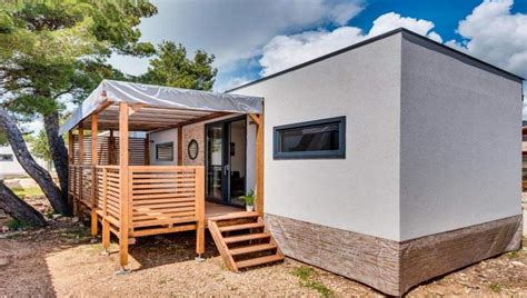 Notranjost mobilne hiške Kamp Imperial Vodice