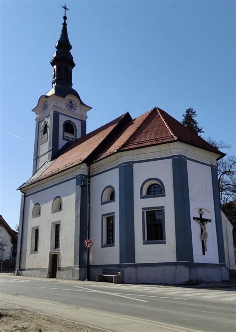 Slika cerkve sv. Roka v Križu