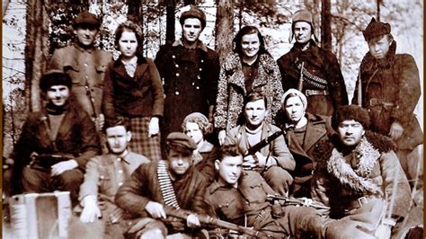 Partisan resistance fighters