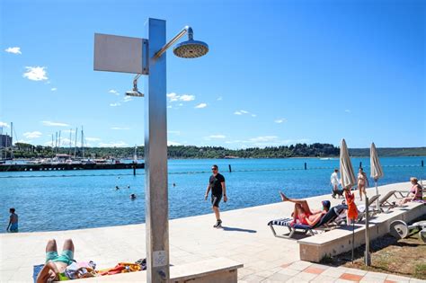 Fotografija starega kopališča v Portorožu