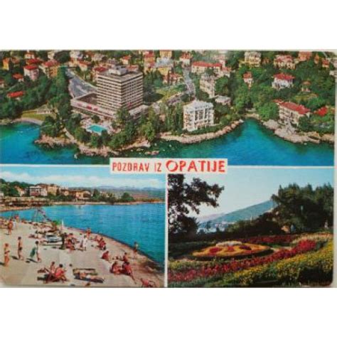 Starinska razglednica Opatije