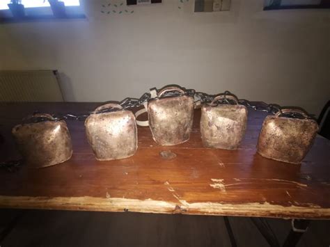 Kravji zvonci z različnimi motivi