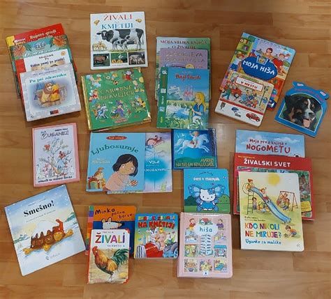 Ilustracija otroške knjige s pisanimi liki