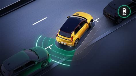 Diagram, ki prikazuje namestitev sprednjih in zadnjih parkirnih senzorjev na Ford S-Max