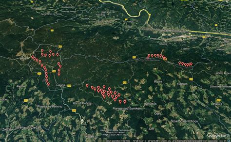 zemljevid pohorskih poti