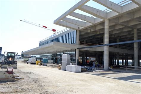 Vizualizacija novega terminala istanbulskega letališča