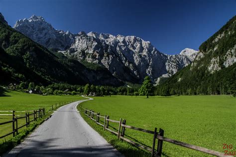 Logarska dolina s slapom