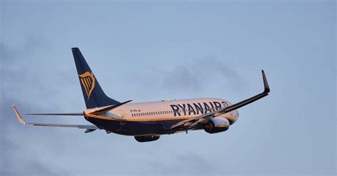 Zaslon mobilne aplikacije Ryanair