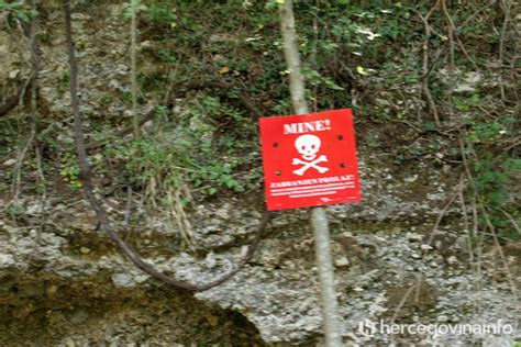 Opozorilni znak za mine