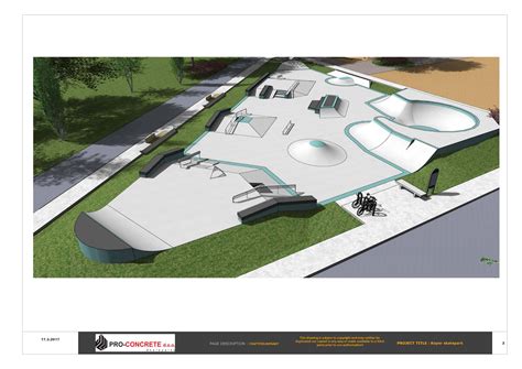 Ilustracija sodobnega vodnega parka