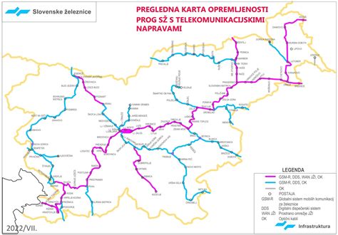 Karta ozkotirne železnice Parenzane