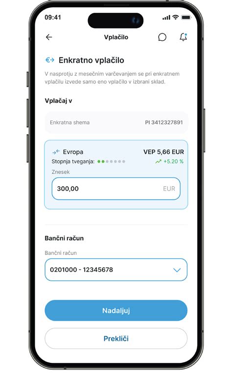 Zaslon mobilne aplikacije za turizem