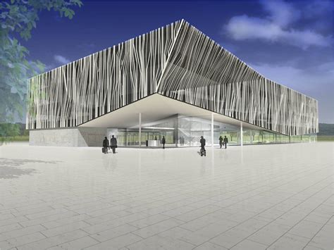 Notranjost sodobne konferenčne dvorane v Tehnološkem parku Ljubljana