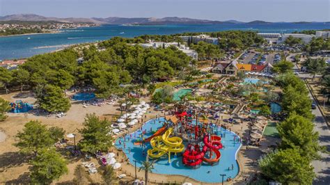 Zemljevid Amadria Parka Šibenik z označenimi atrakcijami