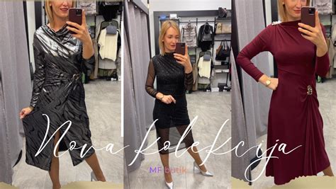 Notranjost trgovine Mirella z oblačili na stojalih