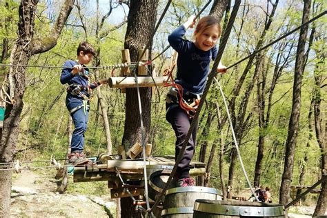 Otroška plezalna proga v Soča Fun Parku