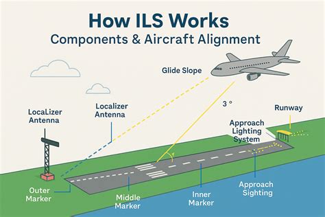 Diagram instrumentalnega sistema ILS