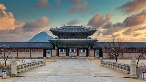 Palača Gyeongbokgung v Seulu