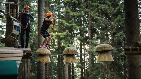 Pustolovski park med drevesnimi krošnjami