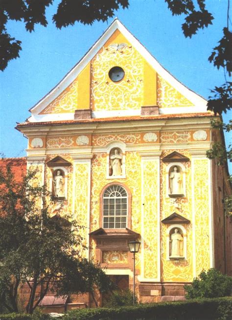 Baročna fasada dominikanske cerkve