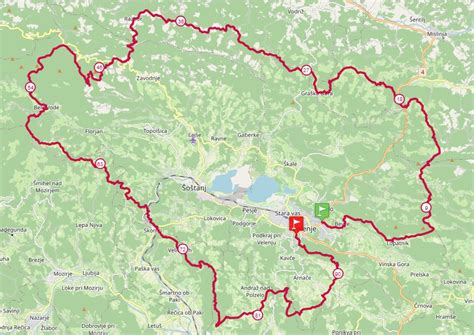 Šaleška dolina z Velenjskim jezerom