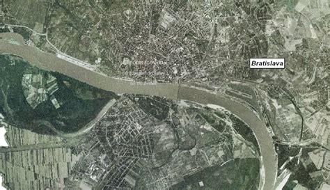 Območje Bratislave z izvirom Malega Dunaja